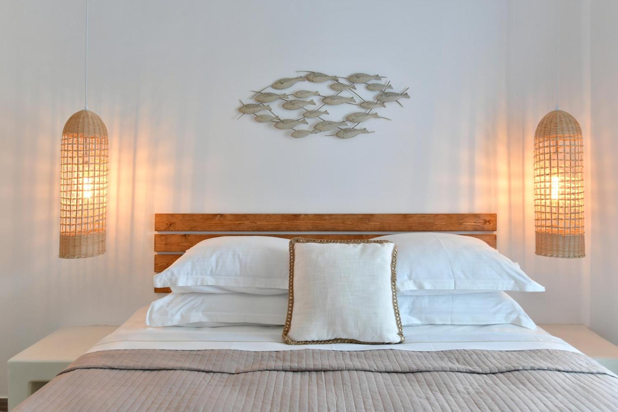 Ammos Luxury Rooms & Home Naousa  Ruang foto