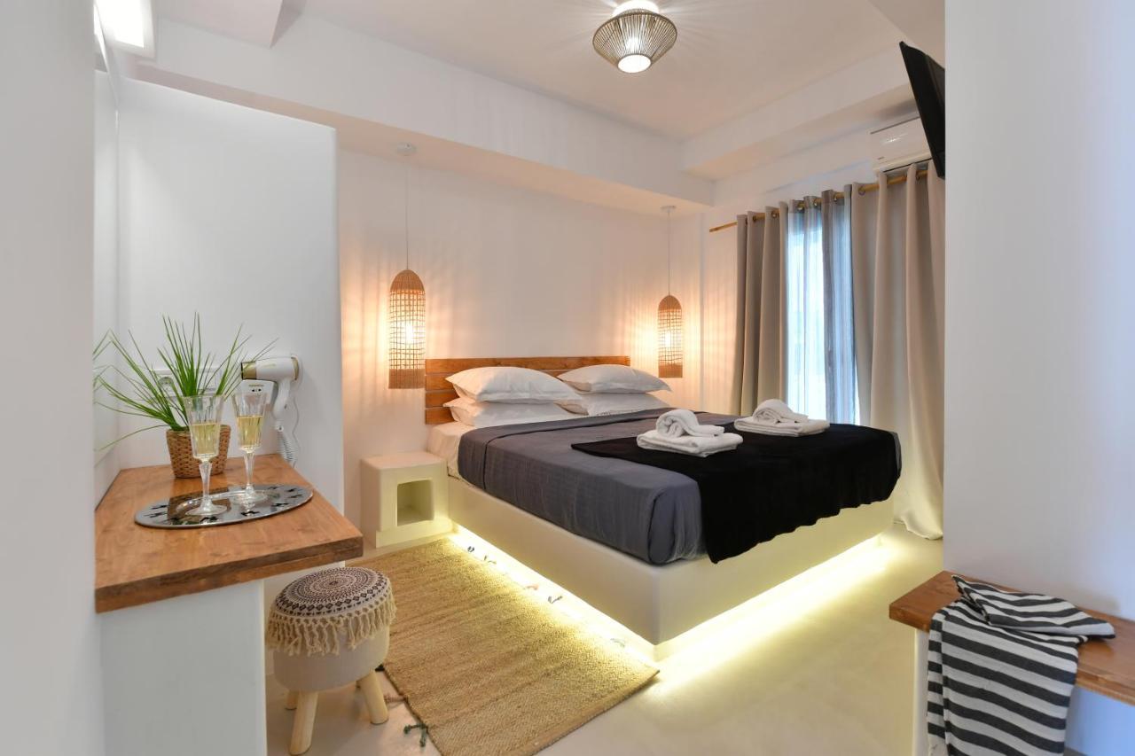 Ammos Luxury Rooms & Home Naousa  Bagian luar foto